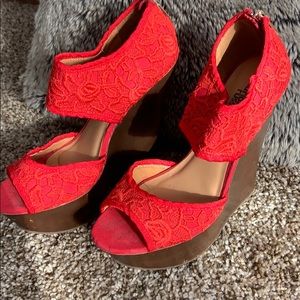 Charlotte Russe red heels
